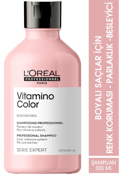 Serie Expert Vitamino Color Renk Koruyucu Saç Bakım Seti