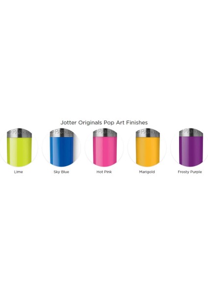 Jotter Originals 60S Pop Art Tükenmez Kalem Limesky Blue |blue Ink fiyatları