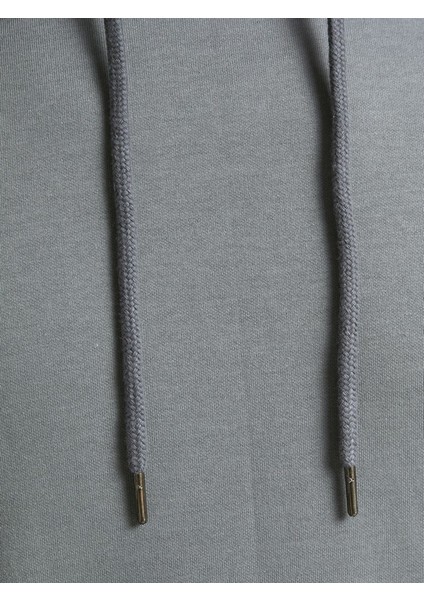 Kapüşonlu Gri Erkek Sweatshirt 12182537 fırsatları