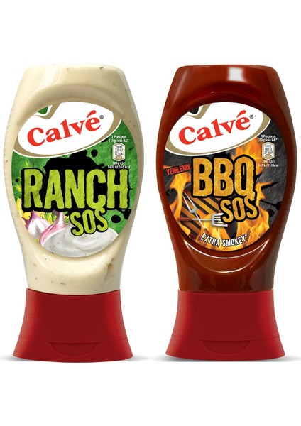 Ranch Sos 245 GR & Barbekü Sos 290 GR