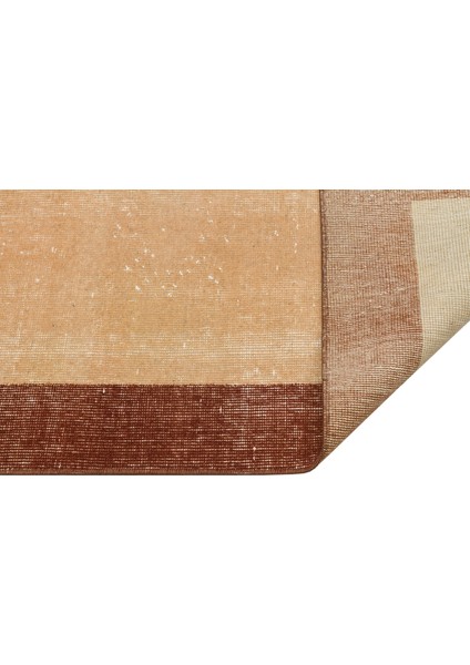 Özel Vintage Eskitme El Dokuma Halı 1,13 x 2,02 cm 9001