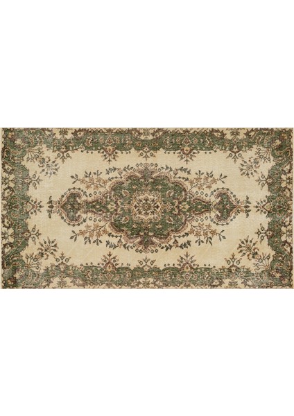 Özel Vintage Eskitme El Dokuma Halı 1,16 x 2,05 cm 9015 modelleri