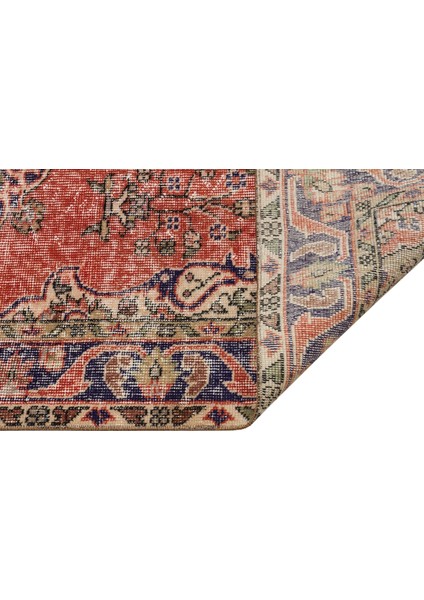 Eskitme El Dokuma Vintage Halı 1,19 x 2,08 cm 9050 modelleri