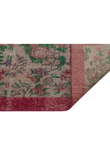 Gerçek El Dokuma Eskitme Halı 1,08 x 1,99 cm 9051 fiyatları