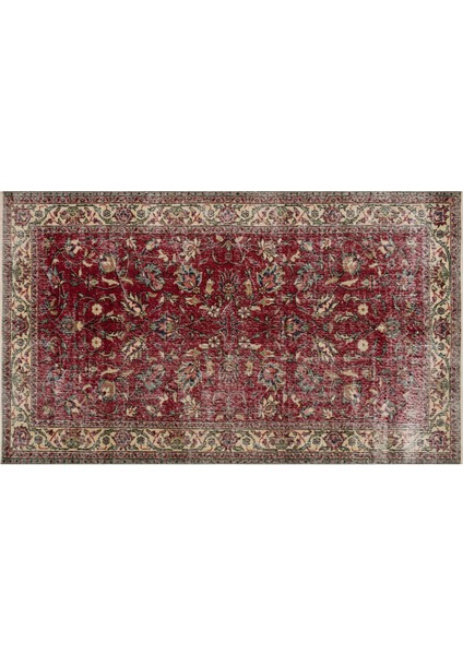 Gerçek El Dokuma Eskitme Vintage Halı 1,36 x 2,29 cm 9077 fiyatları