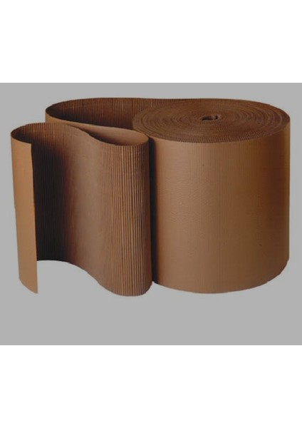 Oluklu Ondüle Karton Rulo Mukavva Zemin Koruma Ambalaj Kartonu 120 Cm*25 mt (30M2)