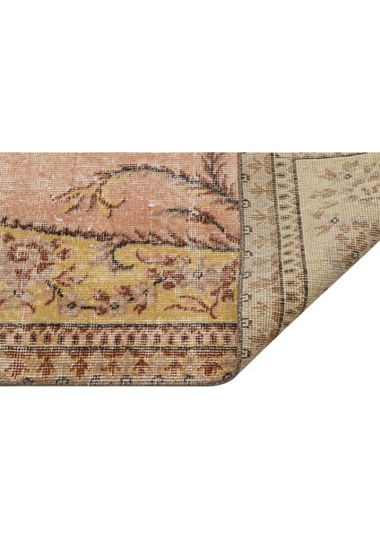 Vintage El Dokuma 100% Yün Halı 1,53 x 2,67 cm 9085 modelleri