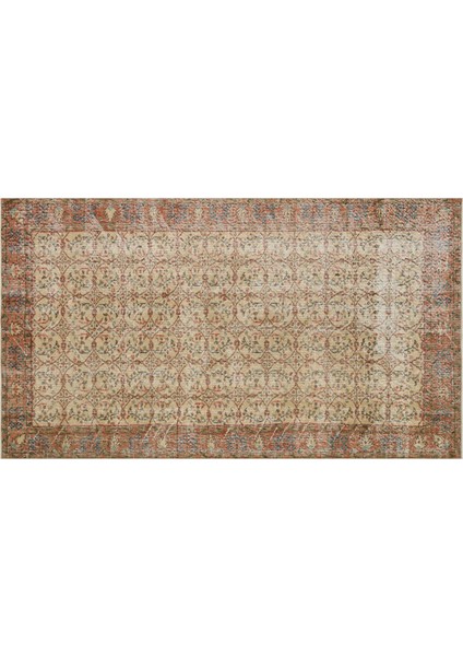 Eskitme Vintage %100 El Dokuma Halı 1,49 x 2,62 cm 9089