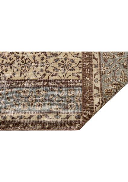 Eskitme El Dokuma Vintage Halı 1,59 x 2,77 cm 9103 fiyatları