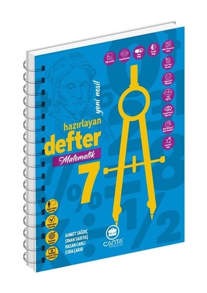 Çanta Yayınları 7.Sınıf Matematik Okula Yardımcı Hazırlayan Defter