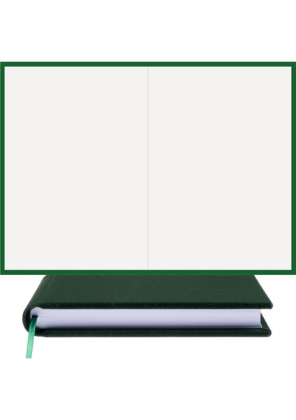 Bi Defter Çizgisiz Defter – Viskon Kumaş Ciltleme, %100 El Yapımı El Dikişi (Iplik Dikiş) “benzersiz Ürün” A/5