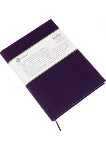 Bi Defter Çizgisiz Defter – Viskon Kumaş Ciltleme, %100 El Yapımı El Dikişi (Iplik Dikiş) “benzersiz Ürün” A/5 fiyatları