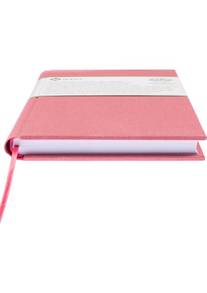 Bi Defter Çizgisiz Defter – Viskon Kumaş Ciltleme, %100 El Yapımı El Dikişi (Iplik Dikiş) “benzersiz Ürün” A/4