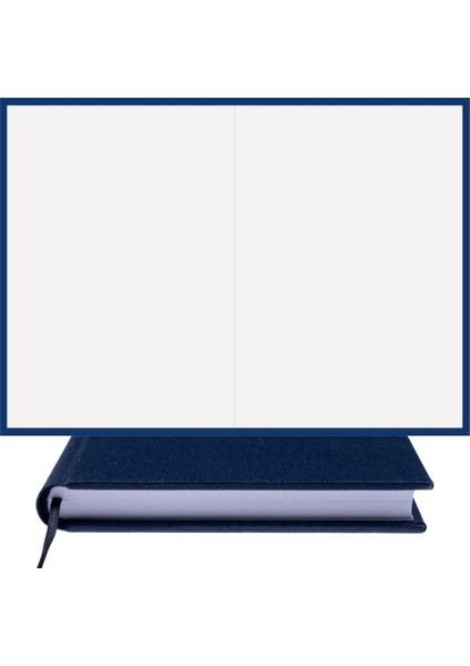 Bi Defter Çizgisiz Defter – Gerçek Cilt Bezi, %100 El Yapımı, El Dikişi, (Iplik Dikiş) “benzersiz Ürün” A/4