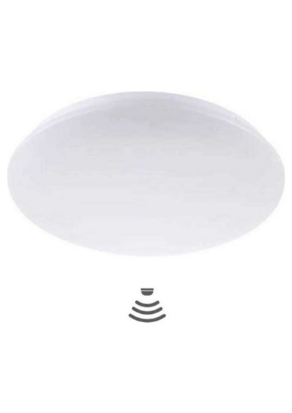 360° Derece Mikrodalga Sensörlü 18W LED Tavan Armatürü Günışığı