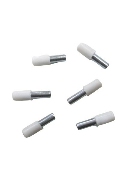 Selham 0046 Plastik Başlı Metal Raf Pimi BEYAZ(5000 Adet)