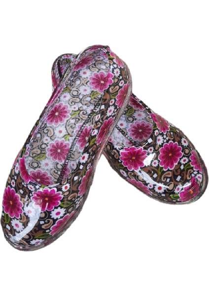 Çocuk Çiçekli Lastik Ayakkabı modelleri