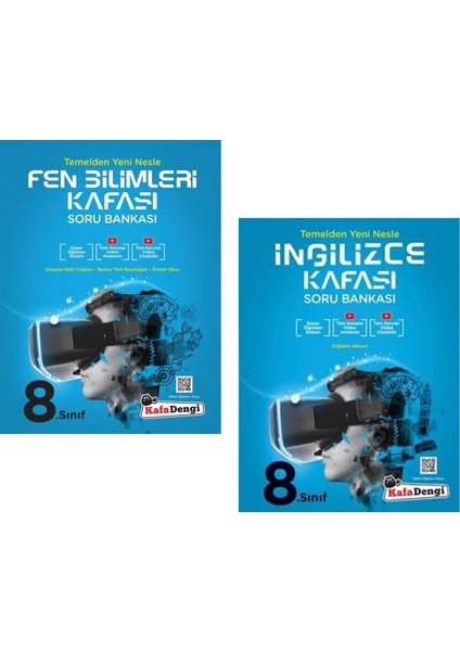 8.Sınıf LGS Fen Bilimleri - İngilizce Kafası Soru Seti 2 Kitap 2023