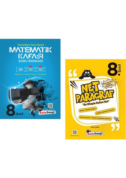 8.Sınıf LGS Matematik - Paragraf Kafası Soru Seti 2 Kitap 2023