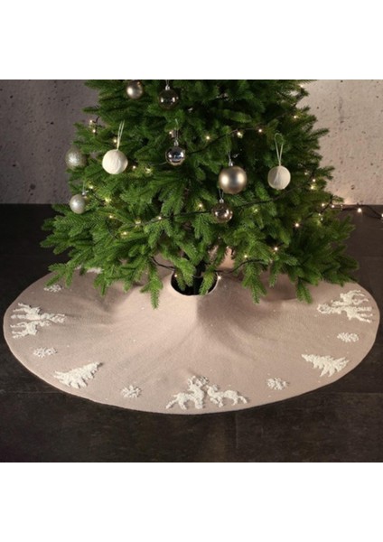 Noel Ağacı Paspası Bej(Yurt Dışından)