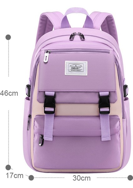 Okul Kız Sırt Çantası Çok Cep Su Geçirmez Okul Sırt Çantası (Yurt Dışından)