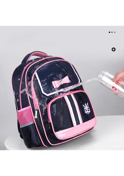 Kızlar Pu Okul Çantası Ortopedik Ilmek Sırt Çantası Suya Dayanıklı Birincil Çanta (Yurt Dışından) modelleri