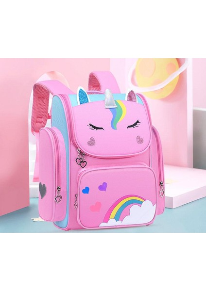 Çocuk Sevimli Karikatür Okul Çantası Kız Prenses Sırt Çantası (Yurt Dışından)