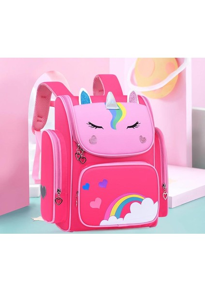 Çocuk Sevimli Karikatür Okul Çantası Kız Prenses Sırt Çantası (Yurt Dışından)
