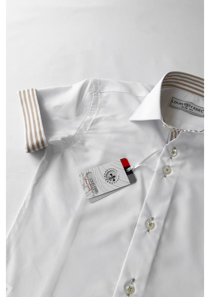 Çizgili Okul Kısa Kol Çocuk Gömleği fiyatları