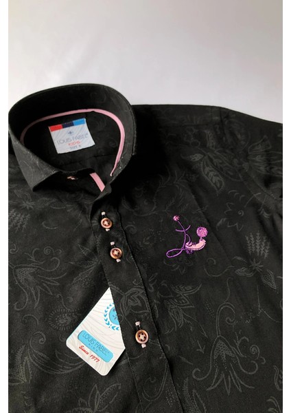 Summer Collection Nakışlı Kısa Kollu Çocuk Gömleği fiyatları