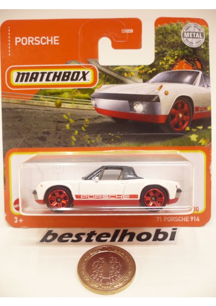 Porsche 914 1971 Matchbox modelleri