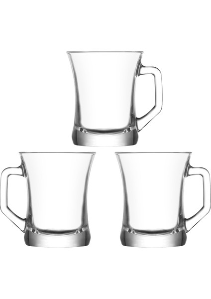 Zen 3'lü Kulplu Su Bardağı ZPL404