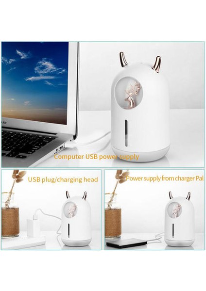 Sevimli Pet Nemlendirici Mini Ev Küçük Nemlendirici Aromaterapi Araba Yaratıcılık Hava Ayı USB Nemlendirici LED Mist Maker | Nemlendiriciler(Yurt Dışından) modelleri