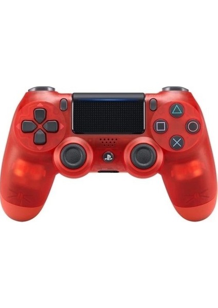 Ps4 Dualshock 4 V2 Gamepad Şeffaf Kırmızı Yeni Nesil Kol