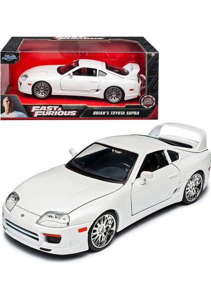 1:24 Hızlı ve Öfkeli Fast & Furious 1995 Toyota Supra Araba