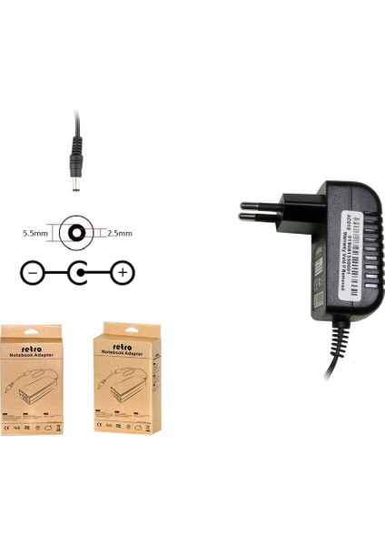 39V 500MA 19.5W Switch-Mode (Smps) Adaptör RPA-AC019