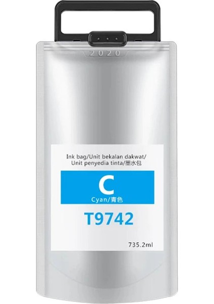 Epson T9742XXL-C13T974200 Mavi Muadil Kartuş