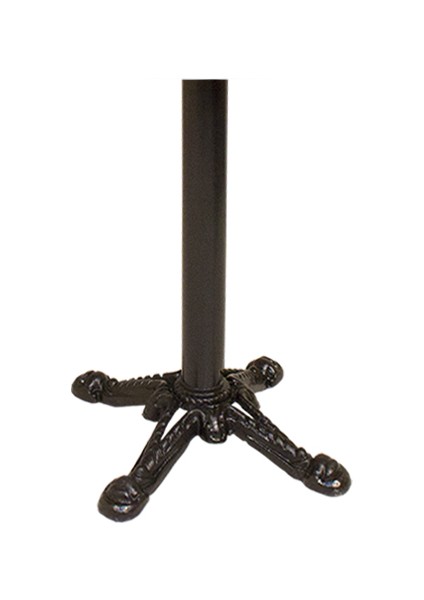 Çipa Laminat Yuvarlak Masa Q70 Esb - Beyaz