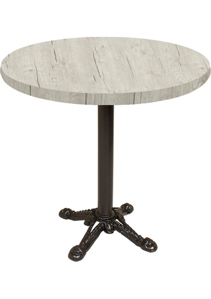 Çipa Laminat Yuvarlak Masa Q60 Esb - Sheswood