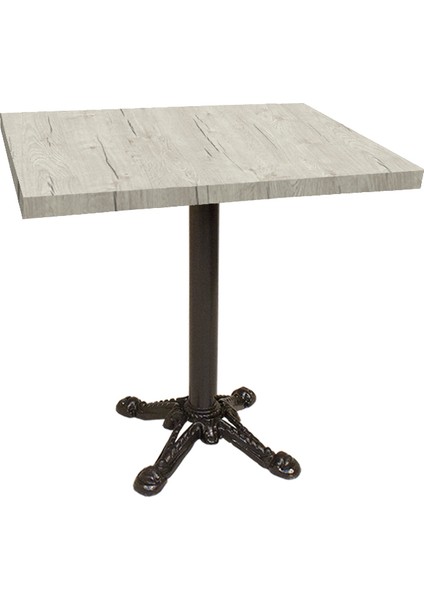 Çipa Kare Laminat Tabla Masa (70X70) - Shesman