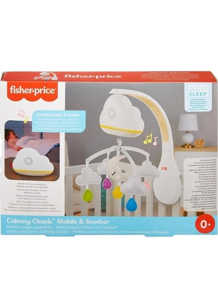 Tekno İstanbul Fisher Price Mutlu Bulutlar Dönence ve Uyku Arkadaşı GRP99