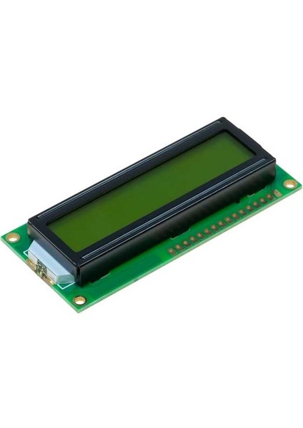 2X16 LCD Ekran (Yeşil)