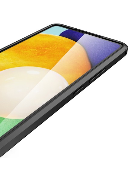Samsung Galaxy A33 5g Uyumlu Kılıf Esnek Silikon Koruyucu Tpu Deri Dokulu Hns