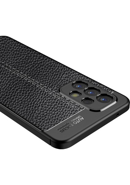 Samsung Galaxy A33 5g Uyumlu Kılıf Esnek Silikon Koruyucu Tpu Deri Dokulu Hns