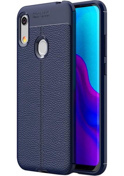 Huawei Y6S 2019 Uyumlu Kılıf Esnek Silikon Koruyucu Tpu Deri Dokulu Hns