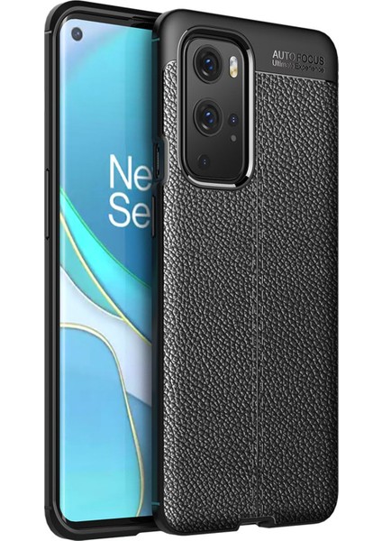 Oneplus 9 Pro Uyumlu Kılıf Esnek Silikon Koruyucu Tpu Deri Dokulu Hns