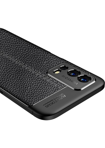 Oppo A55 Uyumlu Kılıf Esnek Silikon Koruyucu Tpu Deri Dokulu Hns modelleri