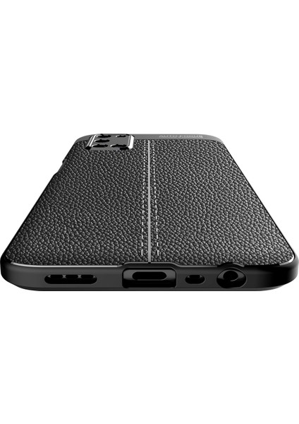 Oppo A92 Uyumlu Kılıf Esnek Silikon Koruyucu Tpu Deri Dokulu Hns
