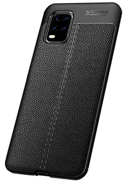Xiaomi Mi 10 Lite 5g Uyumlu Kılıf Esnek Silikon Koruyucu Tpu Deri Dokulu Hns