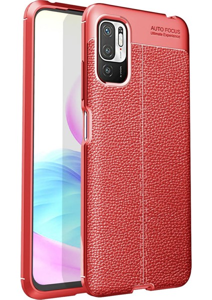 Xiaomi Redmi Note 10 5g Uyumlu Kılıf Esnek Silikon Koruyucu Tpu Deri Dokulu Hns